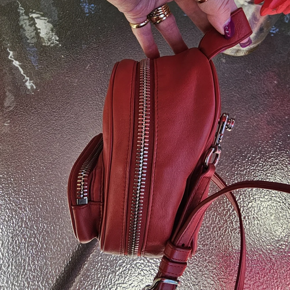 ALEXANDER WANG • RED ATTICA MINI BACKPACK 🎒 - Picture 7 of 14